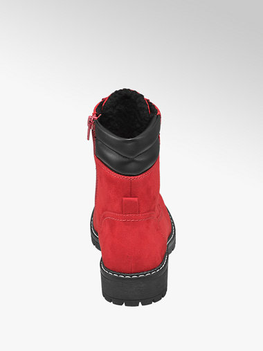 Deichmann red store boots